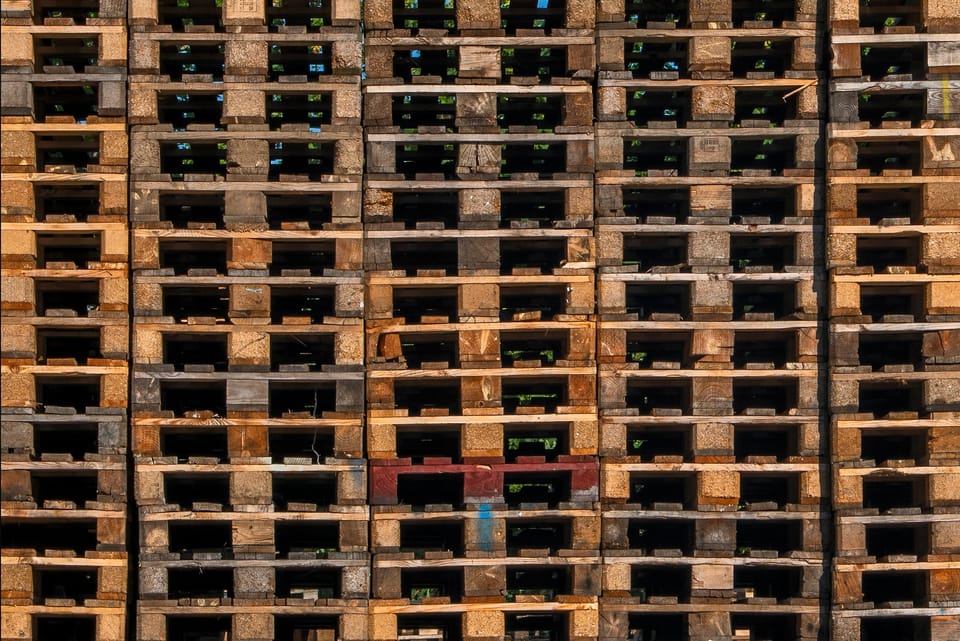 The Pallet Economy: Two Billion Wooden Squares That Hold Up Trade