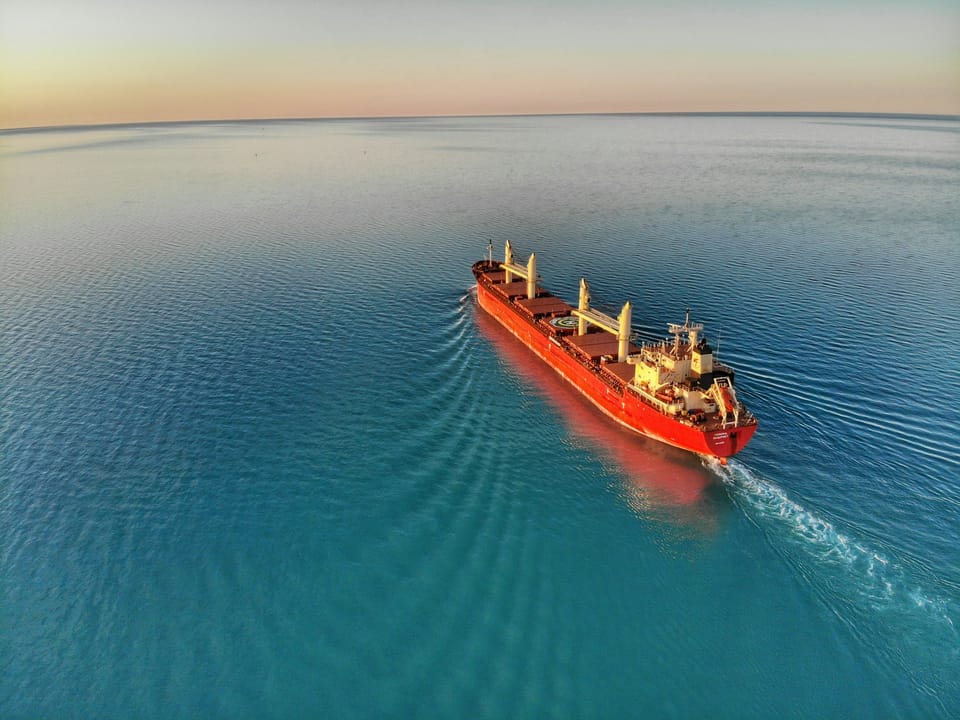 Four Rotor Sails and a Headwind: A Week on a Wind-Assisted Bulk Carrier